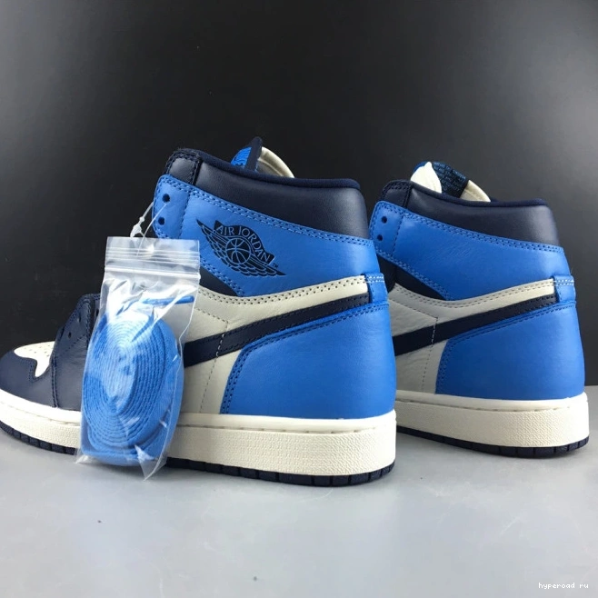 Jordan Retro 1 High OG 555088-140 Obsidian Air 1217